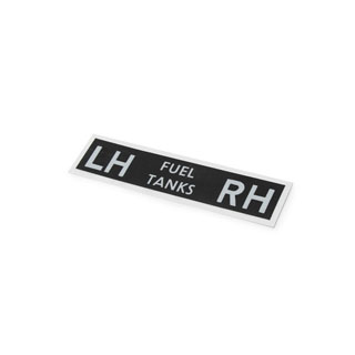 Label - RH-Lh Fuel Tank