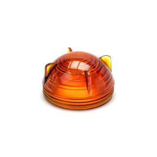 Lens Military Amber Glass  NOS