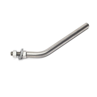 STAINLESS MIRROR ARM FIXED TYPE 5 1/2" SER II-IIA