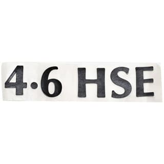 Decal  "4.6Hse" Basalt Range Rover P38A 4.6L
