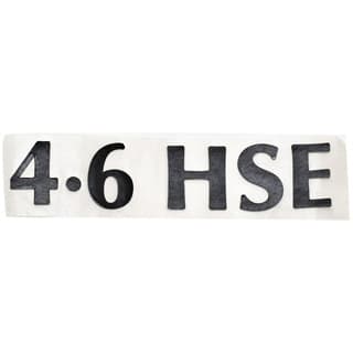 Decal  "4.6Hse" Basalt Range Rover P38a 4.6L