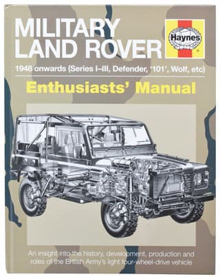 Military Land Rover 1948 Onwards - Series, Defender, 101, Wolf, Etc
