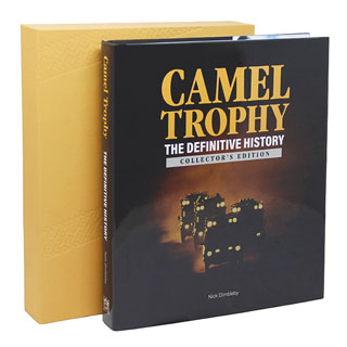 CAMEL TROPHY - THE DEFINITIVE HISTORY - COLLECTORS EDITION HARDBACK SIGNED WITH SLIPCASE