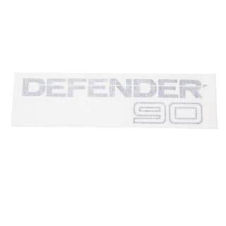 Decal "Defender 90" Rear Charcoal