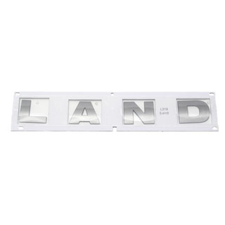 Decal "Land" Bonnet LR3  Brunel Chrome