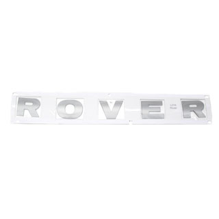 Decal "Rover" Bonnet LR3  Brunel Chrome
