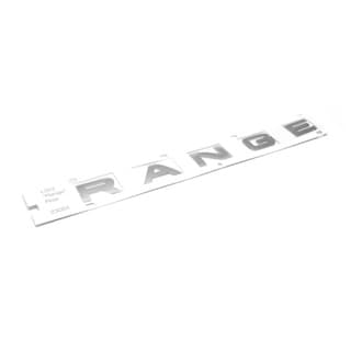 Name Plate "Range" L322 Brunel Met Rear