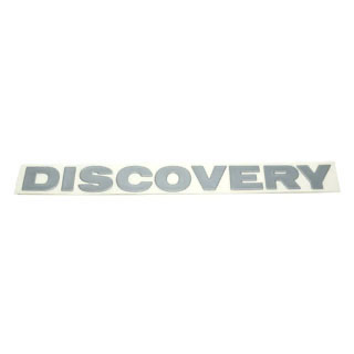 Decal - "Discovery" Tail Door Silver