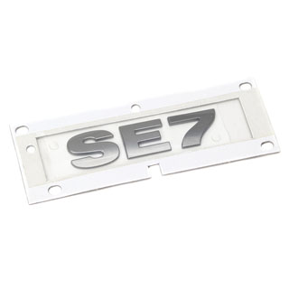 Emblem "Se7" Fender Mnt Disco II Chrome