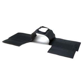 Damaged - Moulded Mat Front Defender V8,300Tdi,Td5 Black