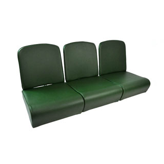 Series I Frt Seat Set Shovel Back Green