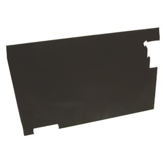 Door Trim Rear End Door Series - Black Vinyl