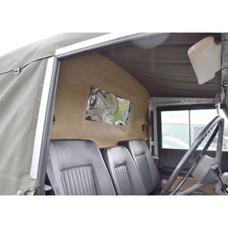 Land Rover Series II, IIA, & III Exmoor Fume Curtains & Radiator Muffs