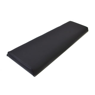 Back Cushion For 2-Man Bench Black Leather For Defender Series