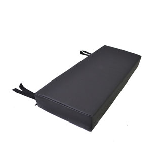 Bottom Cushion For 2Man Rear Bench Black Leather