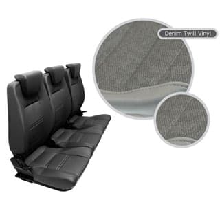 Premium High Back Seats - Full Set Denim Twill