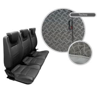 Premium High Back 2nd Row - Full Seat Set - Techno