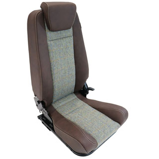 Premium High Back Seat - Right Hand - Harris Tweed