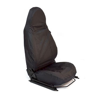 Waterproof Seat Covers Pair Modular Seats Black For Defender