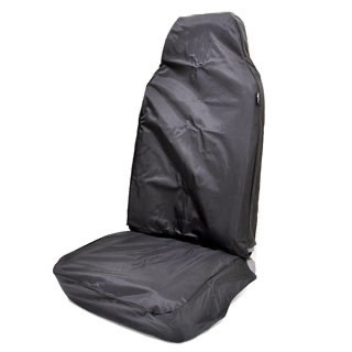 Waterproof Seat Cover Nylon Classic High Back Second-Row Seat Black