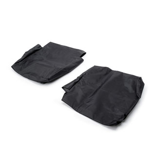 Waterproof Seat Cover 3 Seat Set Standard Second-Row Black For Defender