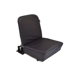 Waterproof Seat Cover Rear Jump Seat Black For Defender Series