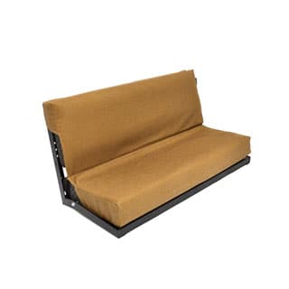 Canvas Seat Cover 2-Person Bench Seat -Sand