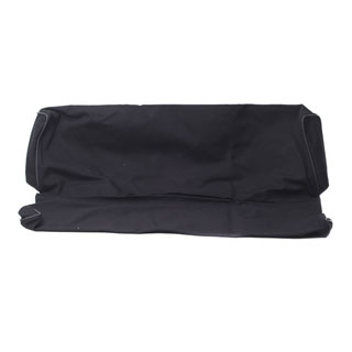 Canvas Seat Cover 2-Person Bench Seat -Black