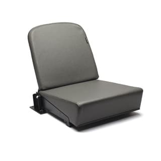 Rear Jump Seat - Elephant Hide Grey Vinyl