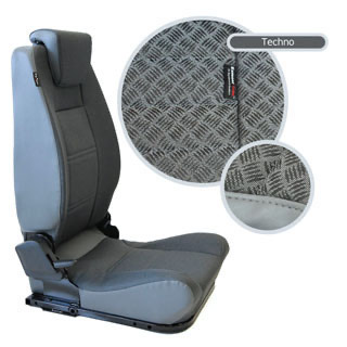 Lock &amp; Fold Rear Seat (L/H) - Techno