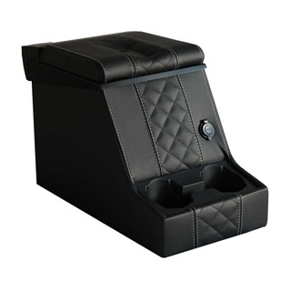Premium Loc Cubby Box Diamond Black Xs Leather