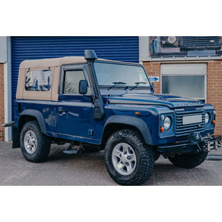 Full Soft Top With Side Window Stayfast Sand For Early Header Rail Defender