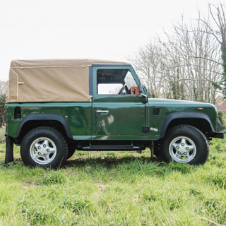 90 Soft Top HD Conversion Kit - Canvas Sand