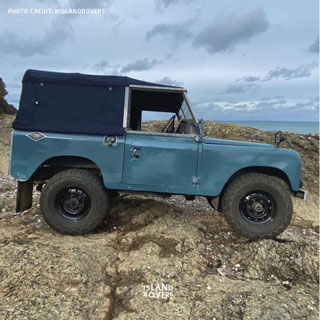 Full Soft Top - Defender 90 - Canvas Blue