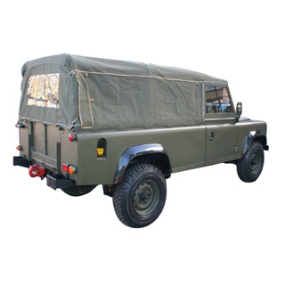 Full Soft Top - 110 Defender - Canvas Green