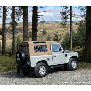 Exmoor Trim Xs Hood Defender 90 Sand