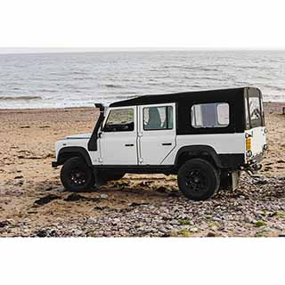 110 Soft Top Conversion Kit - Stayfast Black For Defender