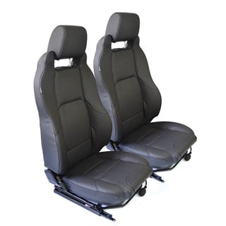 Mk-Ii Elite Seats - Black Vinyl