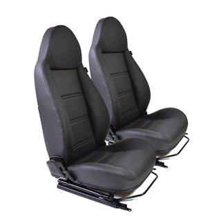 Modular Seats -  Black Leather