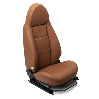 Modular Seats Oxford Tan Vinyl Pair