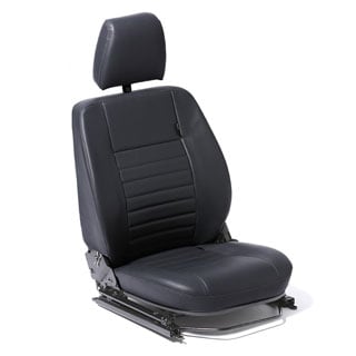 Seat Assembly Left-Hand Front Outer Seat - Black Vinyl