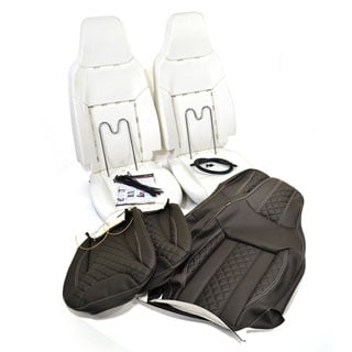 Two Seat Defender-To-Puma Style Upgrade Kit -Diamond Xs Leather