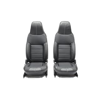Premium Front Seat Set Puma With Heat in Xs Black Rack
