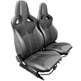 Elite Sports Seats - Black Span Mondus Cloth