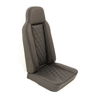 2nd Row High Back Seat - Diamond Black Xs