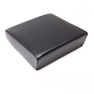 Seat Cushion Outer Bottom - Black Vinyl