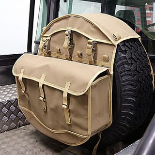 Canvas Wheel Cover Storage Bag -Sand