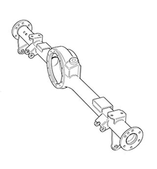 Land Rover Defender Axle Case
