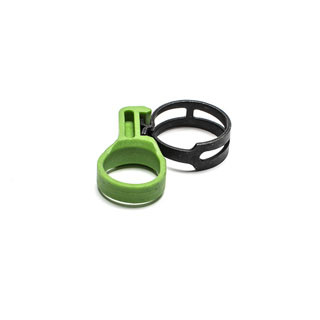 Hose Clamp Flat Spring Green