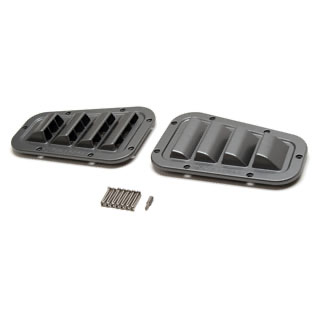 Kbx Hi-Force Wing Top Set Brunel Silver For Defender 1984-2011